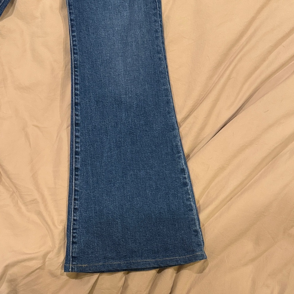 Abercrombie & Fitch Dark Blue Flare Jeans - Picture 4 of 6